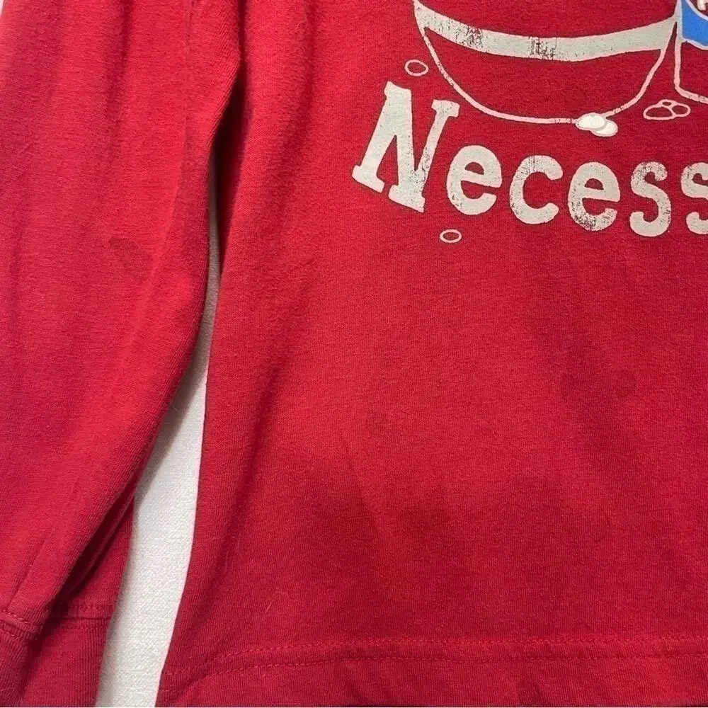 Old Navy Humor Graphic T-shirt Boys size 6-7 long sleeve tee